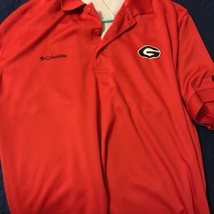 Short Sleeve Georgia Bulldogs Columbia Shirt